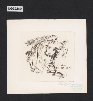 ex libris G. H. Hintzen