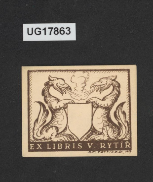 Ex libris V Rytíř