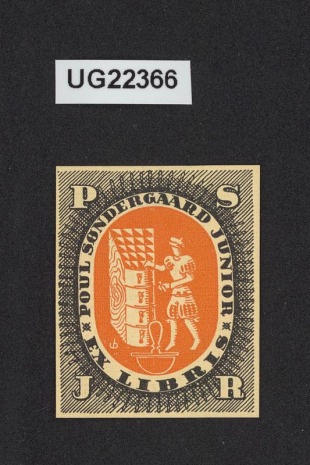 Exlibris Poul Sondergaard junior