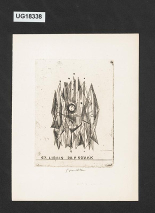 Ex libris Dr. P. Sovák