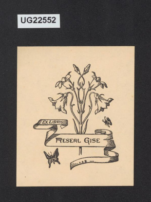 Ex libris Reserl Gise