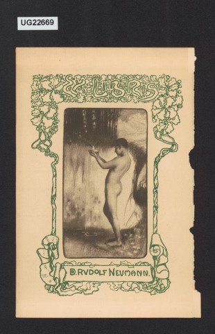 Ex libris Dr. Rudolf Neumann