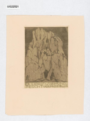 Ex libris Sigmund Feuchtwanger