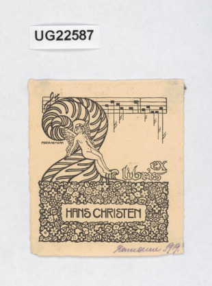 Ex libris Hans Christen