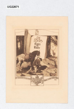 Ex libris Eugen Teuber
