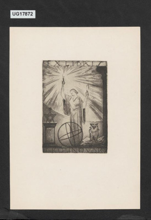 Exlibris Ing. |Dr. J. Kounovský