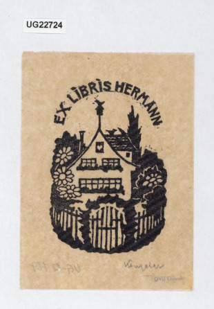 Ex libris Hermann