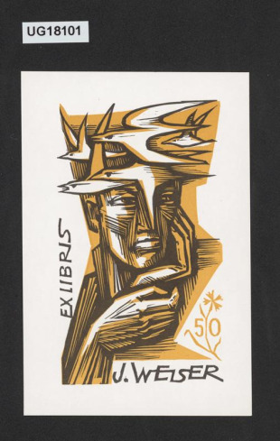 Exlibris J. Weiser 50