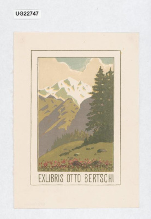 Exlibris Otto Bertschi