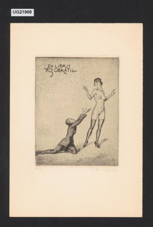 Exlibris K. J. Obrátil