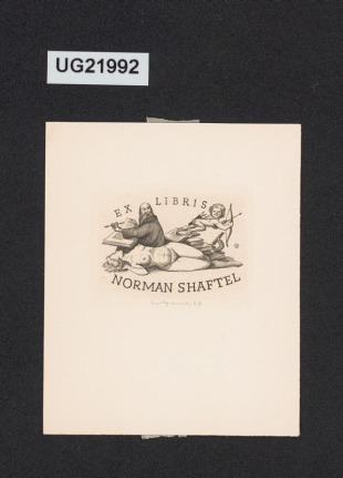 Ex libris Norman Shaftel