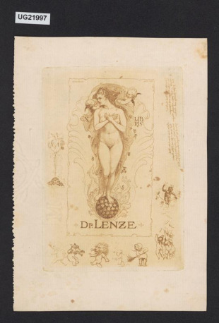 Ex libris Dr. Lenze