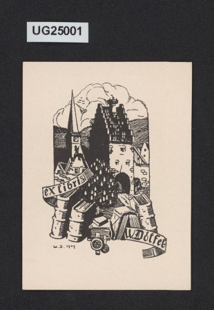 Ex libris W. Doelfel
