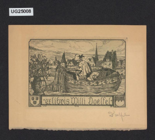 Ex libris Willi Doelfel