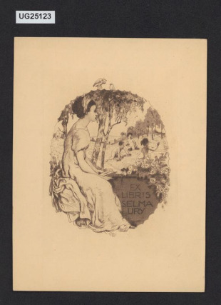 Ex libris Selma Ury
