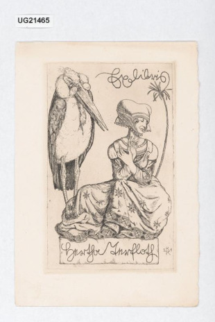 Exlibris Hertha Merfloth