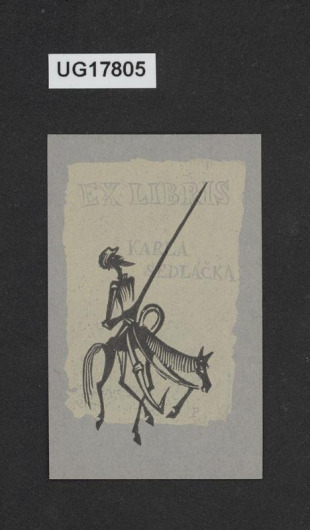 Ex libris Karla Sedláčka