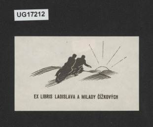 Ex libris Ladislava a Milady Čížkových