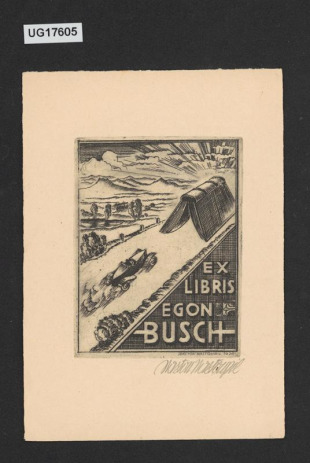 Ex libris Egon Busch