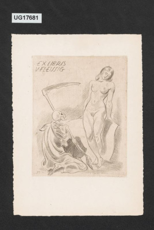 Exlibris V. Fleissig
