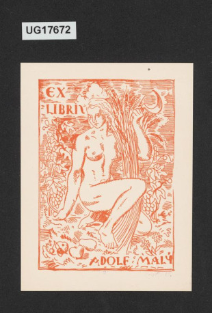 Ex libris Adolf Malý