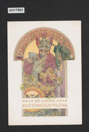 Ex libris arch. Dr. Jaroslav Polívka
