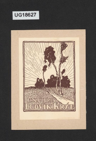 Exlibris Ludvík Král