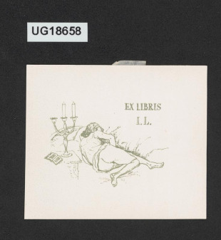 Ex libris I. L.