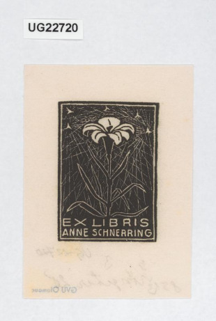 Ex libris Anne Schnerring