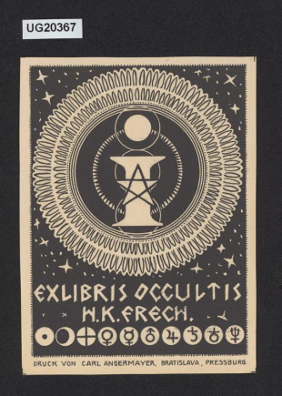 Exlibris occulticis H. K. Frech