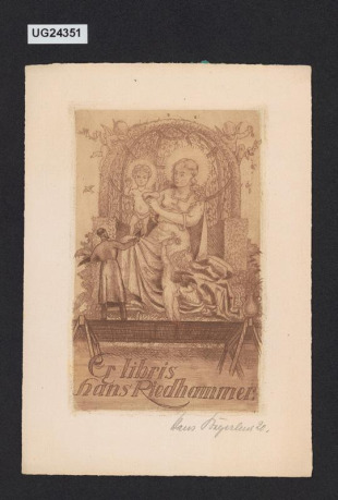 Ex libris Hans Riedelhammer