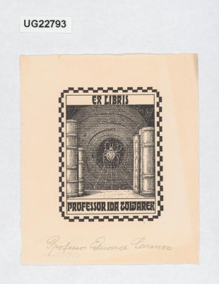 Ex libris Professor Ida Towarek