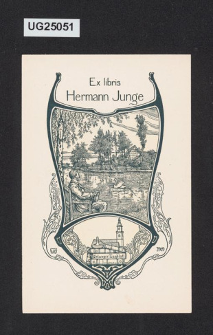 Ex libris Hermann Junge