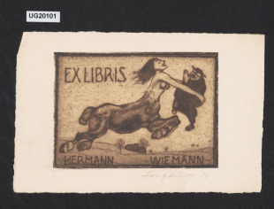 Ex libris Hermann Wiemann