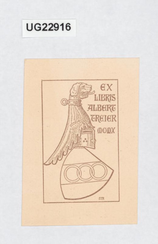 Ex libris Albert Treier