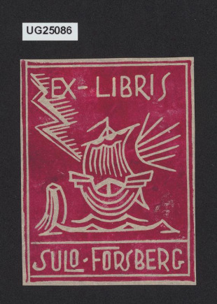 Ex libris Sulo Forsberg
