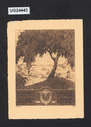 Ex libris Georg u. Elfriede Lenike