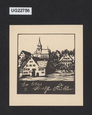 Ex libris Walther Kübler