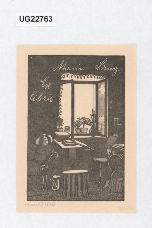 Ex libris Marie Lang