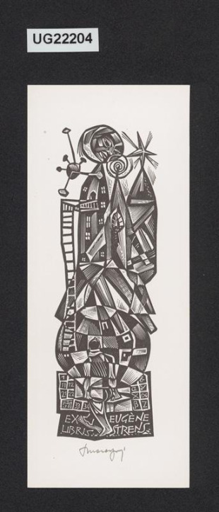 Ex libris Eugène Strens