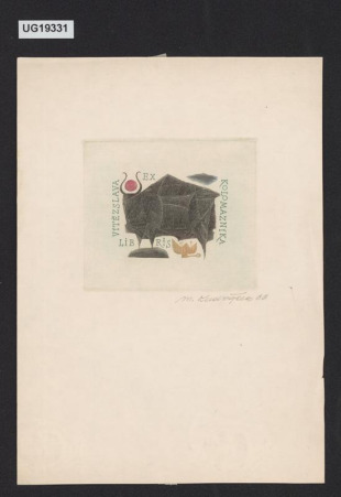 Ex libris Vítězslava Kolomazníka