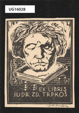 Ex libris JUDR. Zd. Trpkoš
