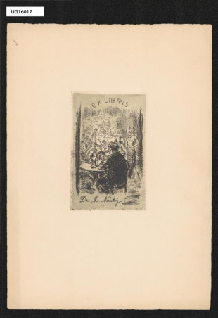 Ex libris Dr. M. Novotný