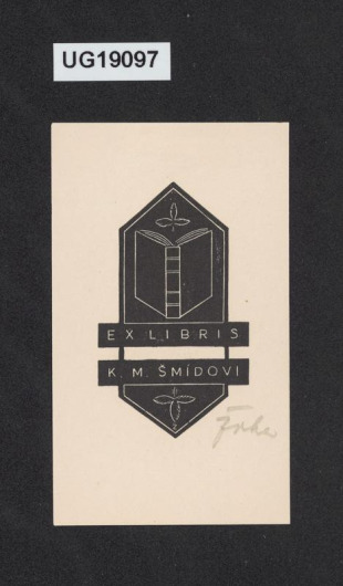 Ex libris K. M. Šmídovi