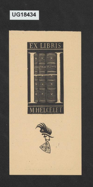 Ex libris M. Helcelet