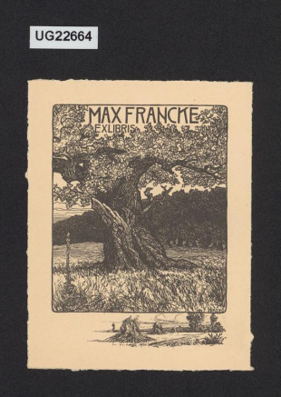 Ex libris Max Francke