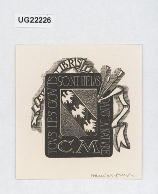 Exlibris C. M.