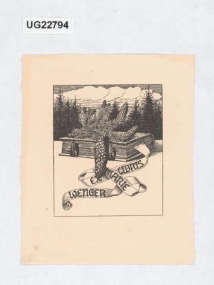 Ex libris Marie Wenger