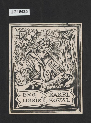 Ex libris Karel Koval