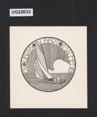 Ex libris Albert Malmedie